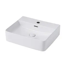 РАКОВИНА НАКЛАДНАЯ ABBER RECHTECK AC2203 БЕЛАЯ