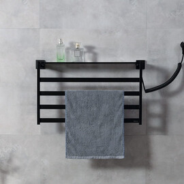 ПОЛОТЕНЦЕСУШИТЕЛЬ N-333B MATT BLACK 58Х35X13