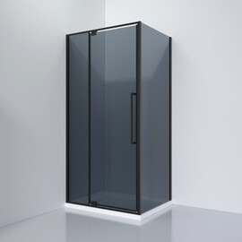 ДУШЕВОЙ УГОЛОК BLACK & WHITE S812 BG 100Х100Х195