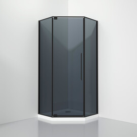 ДУШЕВОЙ УГОЛОК BLACK & WHITE S815 BG 90Х90Х195