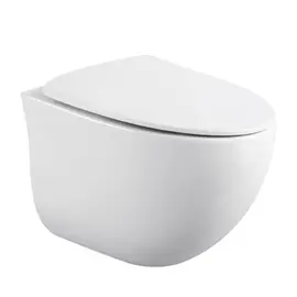 ПОДВЕСНОЙ УНИТАЗ BLACK & WHITE W-751 RIMLESS 53X37.5X38