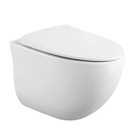 ПОДВЕСНОЙ УНИТАЗ BLACK & WHITE W-751 RIMLESS 53X37.5X38