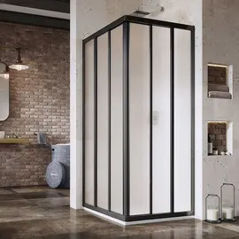 ДУШЕВОЙ УГОЛОК RAVAK SUPERNOVA ASRV3-90-198 ЧЕРНЫЙ+GRAPE