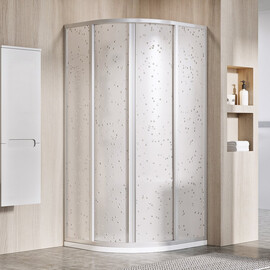 ДУШЕВОЙ УГОЛОК RAVAK SUPERNOVA SKCP4-80 СМ САТИНОВЫЙ ПРОФИЛЬ, МАТОВЫЙ ПОЛИСТИРОЛ