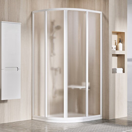 ДУШЕВОЙ УГОЛОК RAVAK SUPERNOVA SKCP4-90 СМ БЕЛЫЙ ПРОФИЛЬ, МАТОВОЕ СТЕКЛО