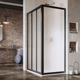 НЕПОДВИЖНАЯ СТЕНКА RAVAK SUPERNOVA APSS-90 198 ЧЕРНЫЙ+GRAPE