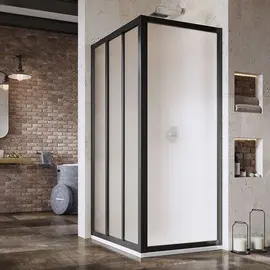 НЕПОДВИЖНАЯ СТЕНКА RAVAK SUPERNOVA APSS-90 198 ЧЕРНЫЙ+GRAPE