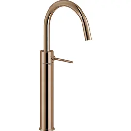 СМЕСИТЕЛЬ ДЛЯ РАКОВИНЫ NOBILI VELIS VE125168/2RCP С ДОННЫМ КЛАПАНОМ, КРАСНОЕ ЗОЛОТО