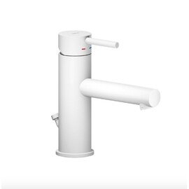 СМЕСИТЕЛЬ ДЛЯ РАКОВИНЫ NOBILI LIVE LV00418/1WM БЕЛЫЙ