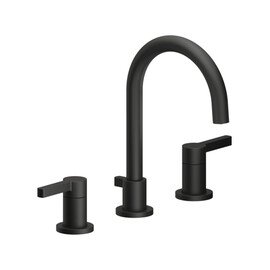 СМЕСИТЕЛЬ ДЛЯ РАКОВИНЫ NOBILI LIRA LR116211/1T1BM ЧЕРНЫЙ, 3 ОТВЕРСТИЯ