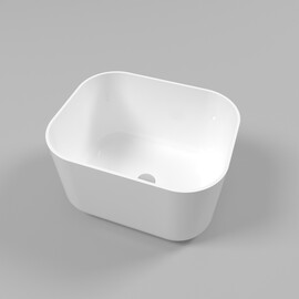 РАКОВИНА НАКЛАДНАЯ WHITECROSS LAZURIT 50X40 (БЕЛЫЙ ГЛЯНЕЦ)