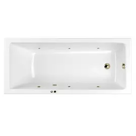 ГИДРОМАССАЖНАЯ АКРИЛОВАЯ ВАННА WHITECROSS WAVE 150X70 "SOFT" (БРОНЗА)