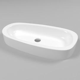 РАКОВИНА НАКЛАДНАЯ WHITECROSS MOONSTONE E 70X35 (БЕЛЫЙ ГЛЯНЕЦ)