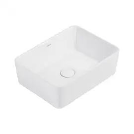 РАКОВИНА НАКЛАДНАЯ ABBER RECHTECK AC2213 БЕЛАЯ