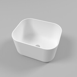 РАКОВИНА НАКЛАДНАЯ WHITECROSS LAZURIT 50X40 (БЕЛЫЙ МАТ)