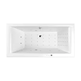 ГИДРОМАССАЖНАЯ АКРИЛОВАЯ ВАННА WHITECROSS SAVIA DUO 170X80 "NANO" (ХРОМ)