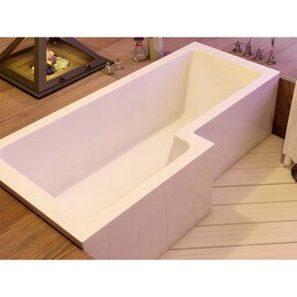 ВАННА АКРИЛОВАЯ VAYER OPTIONS 165Х85/70 L