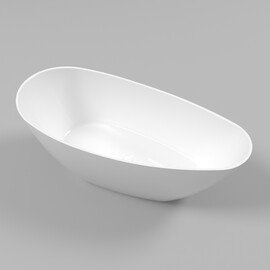 ВАННА ИЗ ИСКУССТВЕННОГО КАМНЯ WHITECROSS SPINEL A 150X70 (БЕЛЫЙ ГЛЯНЕЦ)