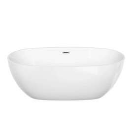 ВАННА АКРИЛОВАЯ ОТДЕЛЬНОСТОЯЩАЯ SANCOS FLO 170X80X58, БЕЛАЯ
