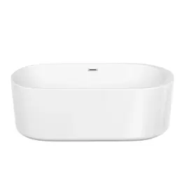 ВАННА АКРИЛОВАЯ ОТДЕЛЬНОСТОЯЩАЯ SANCOS FIORI 170X80X58, БЕЛАЯ