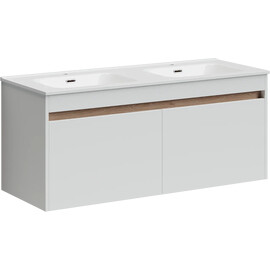 ТУМБА ПОДВЕСНАЯ SANCOS SMART 1190Х450Х500, 4 ЯЩИКА ОСНАЩЕННЫМИ ДОВОДЧИКАМИ, БЕЛЫЙ ГЛЯНЕЦ , АРТ. SM120-2W