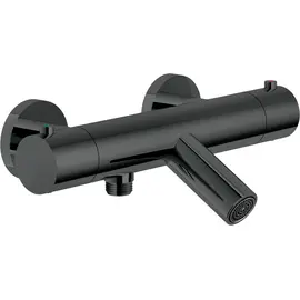 СМЕСИТЕЛЬ ТЕРМАСТАТИЧЕСКИЙ ДЛЯ ВАННЫ NOBILI VE125010/1FLP ГЛЯНЦЕВЫЙ ЧЕРНЫЙ