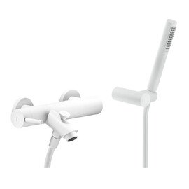 СМЕСИТЕЛЬ ДЛЯ ВАННЫ NOBILI LIVE LV00110WM POLAR WHITE БЕЛЫЙ