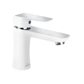 СМЕСИТЕЛЬ KAISER GLORY ДЛЯ РАКОВИНЫ ХРОМ БЕЛЫЙ