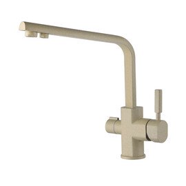 СМЕСИТЕЛЬ KAISER DECOR ДЛЯ КУХНИ БОКОВОЙ ПОД ФИЛЬТР ORA (БЕЖЕВЫЙ МРАМОР)