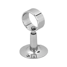 ДЕРЖАТЕЛЬ ДЛЯ ПОЛОТЕНЦЕСУШИТЕЛЯ POINT PN00009 С КОЛЬЦОМ 1", ХРОМ