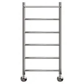 ПОЛОТЕНЦЕСУШИТЕЛЬ ВОДЯНОЙ POINT АФИНА PN04148P П5 400X800 С ПОЛКОЙ, ХРОМ