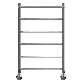 ПОЛОТЕНЦЕСУШИТЕЛЬ ВОДЯНОЙ POINT АФИНА PN04158P П5 500X800 С ПОЛКОЙ, ХРОМ