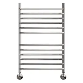 ПОЛОТЕНЦЕСУШИТЕЛЬ ВОДЯНОЙ POINT АЛЬФА PN05148SP П11 400X800 С ПОЛКОЙ, ХРОМ