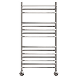 ПОЛОТЕНЦЕСУШИТЕЛЬ ВОДЯНОЙ POINT АЛЬФА PN05150SP П14 500X1000 С ПОЛКОЙ, ХРОМ