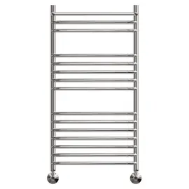 ПОЛОТЕНЦЕСУШИТЕЛЬ ВОДЯНОЙ POINT АЛЬФА PN05150SP П14 500X1000 С ПОЛКОЙ, ХРОМ