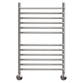 ПОЛОТЕНЦЕСУШИТЕЛЬ ВОДЯНОЙ POINT АЛЬФА PN05158SP П11 500X800 С ПОЛКОЙ, ХРОМ