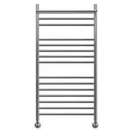 ПОЛОТЕНЦЕСУШИТЕЛЬ ВОДЯНОЙ POINT АВРОРА ПРЕМИУМ PN10150SP П14 500X1000 С ПОЛКОЙ, ХРОМ