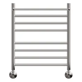 ПОЛОТЕНЦЕСУШИТЕЛЬ ВОДЯНОЙ POINT АВРОРА ПРЕМИУМ PN10156SP П7 500X600 С ПОЛКОЙ, ХРОМ