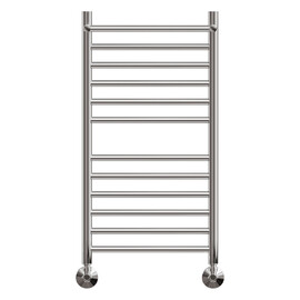 ПОЛОТЕНЦЕСУШИТЕЛЬ ВОДЯНОЙ POINT АВРОРА ПРЕМИУМ PN10158SP П11 500X800 С ПОЛКОЙ, ХРОМ