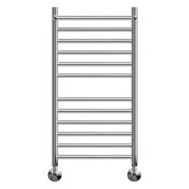 ПОЛОТЕНЦЕСУШИТЕЛЬ ВОДЯНОЙ POINT АВРОРА ПРЕМИУМ PN10158SP П11 500X800 С ПОЛКОЙ, ХРОМ