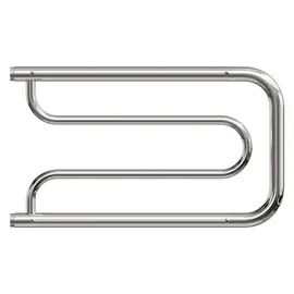 ПОЛОТЕНЦЕСУШИТЕЛЬ ВОДЯНОЙ POINT PN21336P 320X600 ФОКСТРОТ С ПОЛКОЙ, ХРОМ