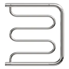 ПОЛОТЕНЦЕСУШИТЕЛЬ ВОДЯНОЙ POINT PN25554P 500X400 ФОКСТРОТ С ПОЛКОЙ, ХРОМ