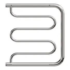 ПОЛОТЕНЦЕСУШИТЕЛЬ ВОДЯНОЙ POINT PN25556P 500X600 ФОКСТРОТ С ПОЛКОЙ, ХРОМ