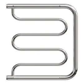 ПОЛОТЕНЦЕСУШИТЕЛЬ ВОДЯНОЙ POINT PN25557P 500X700 ФОКСТРОТ С ПОЛКОЙ, ХРОМ