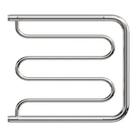 ПОЛОТЕНЦЕСУШИТЕЛЬ ВОДЯНОЙ POINT PN25666P 600X600 ФОКСТРОТ С ПОЛКОЙ, ХРОМ