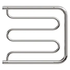 ПОЛОТЕНЦЕСУШИТЕЛЬ ВОДЯНОЙ POINT PN25667P 600X700 ФОКСТРОТ С ПОЛКОЙ, ХРОМ