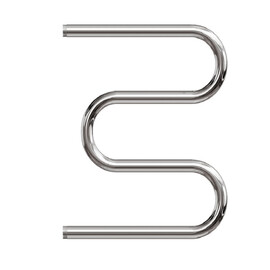 ПОЛОТЕНЦЕСУШИТЕЛЬ ВОДЯНОЙ POINT PN37664 600X400 М-ОБРАЗНЫЙ (1"), ХРОМ