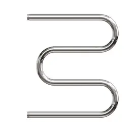 ПОЛОТЕНЦЕСУШИТЕЛЬ ВОДЯНОЙ POINT PN37665 600X500 М-ОБРАЗНЫЙ (1"), ХРОМ