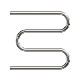 ПОЛОТЕНЦЕСУШИТЕЛЬ ВОДЯНОЙ POINT PN37666 600X600 М-ОБРАЗНЫЙ (1"), ХРОМ