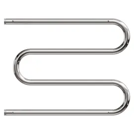 ПОЛОТЕНЦЕСУШИТЕЛЬ ВОДЯНОЙ POINT PN38667P 600X700 М-ОБРАЗНЫЙ (1") С ПОЛКОЙ, ХРОМ